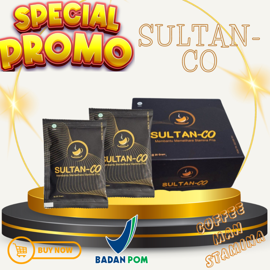 

Sultan Co Coffe Stamina Pria | Kopi Dewasa | Obat Kuat Pria Original Halal Bpom