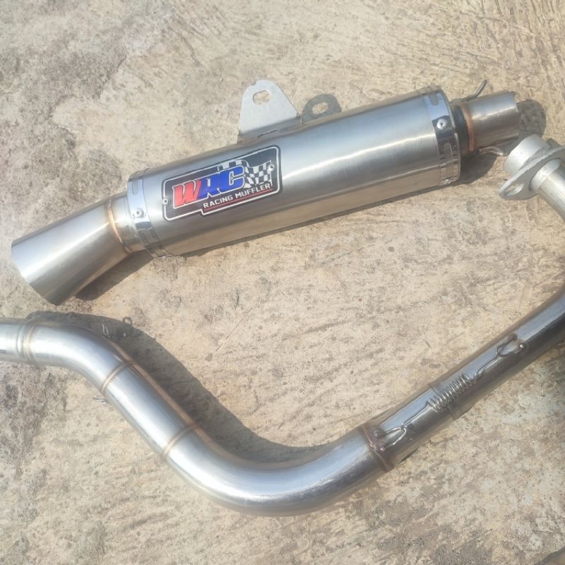 knalpot racing wrc samlong cantol atas samlong Mio beat Vario nmax aerox Scoopy dll