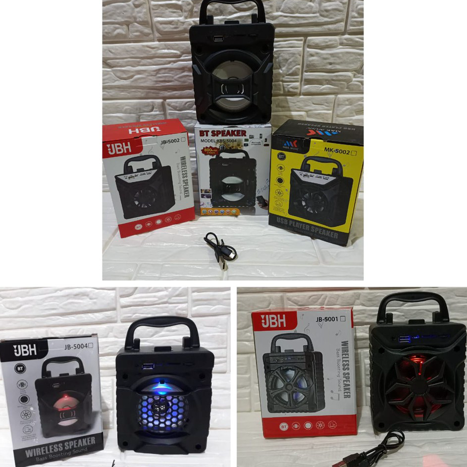 ⚡COD⚡ SPEAKER BLUETOOTH / SPEAKER WIRELESS JB-5001 / KBS-5003 /JBH-5004