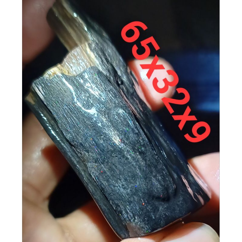 BAHAN BLACK OPAL SEMPUR BULE BANTEN JUMBO KEMBANG RUYUNG 65x32x9