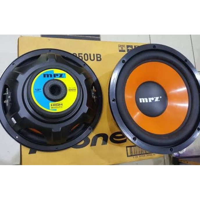 Star Seller Subwoofer MRZ ZR-124D 12inch.