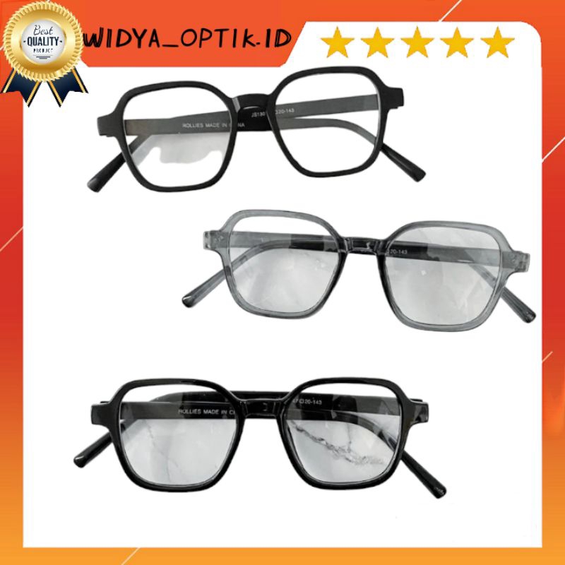 Frame Kacamata Kotak(Bisa Custom) Frame Kotak Pria Wanita