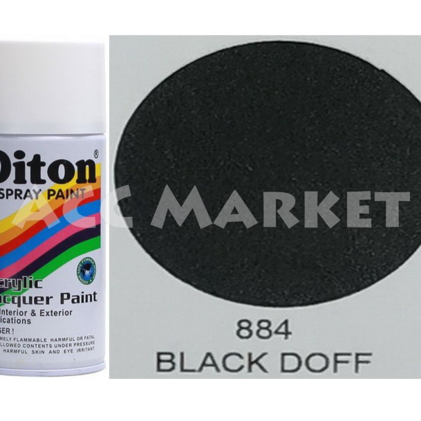 PROMO Pilox Diton 300cc Pilok Pylox Hitam Doff Black 884.