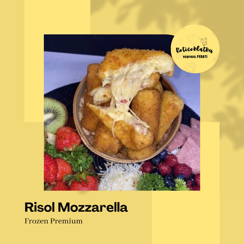 

RISOL MOZARELLA SIZE BESAR BY ROTICOKLATKU