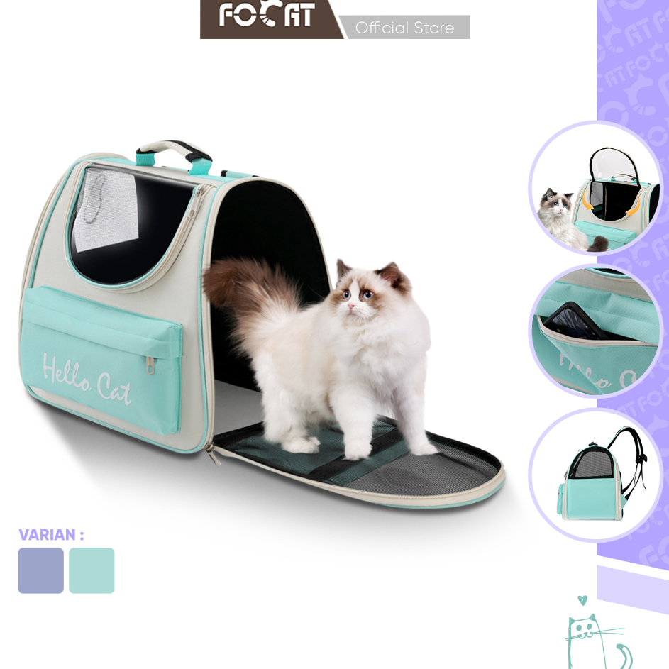 Big Sale FOCAT Tas Hewan Peliharaan Anjing Kucing M37 Pet Travel Bag/Pet Rucksack Backpack/Anabul Ca