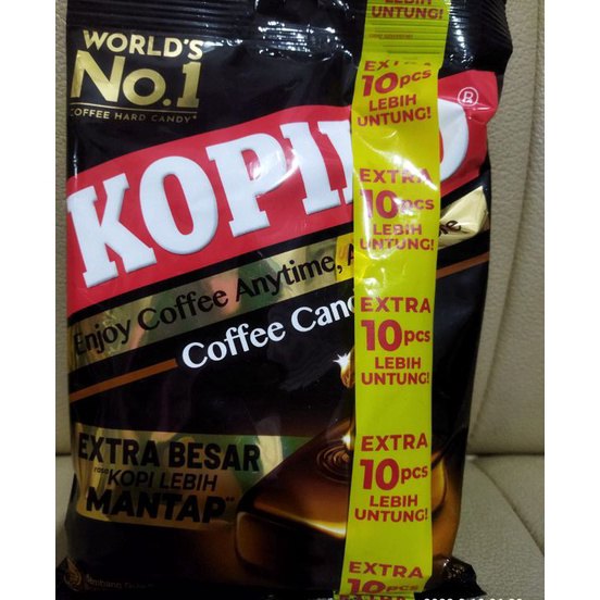 

Stok terbaru Permen Kopiko Coffe Candy Bag