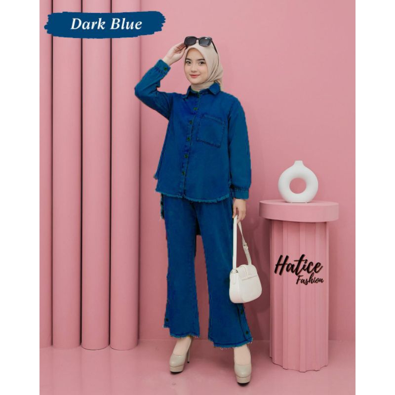 SETCEL JEANS BY HATICE/ONESET JEANS CANTIK DAN SIMPEL