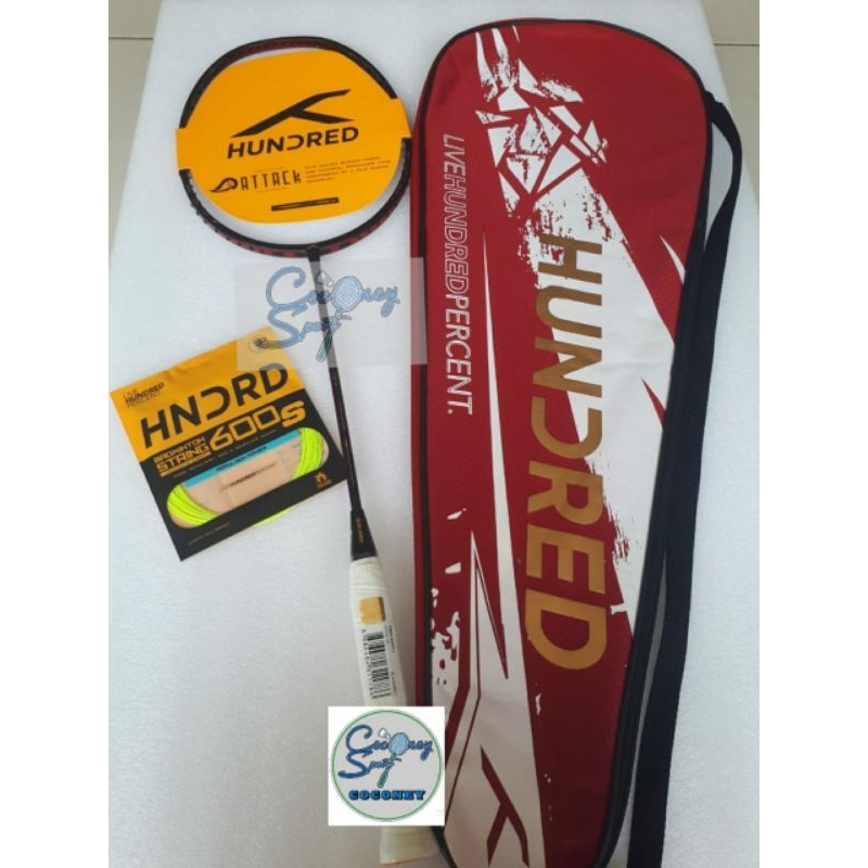Raket Badminton Hundred IONIQ 100 / Raket Bulu Tangkis Hndrd IONIQ 100