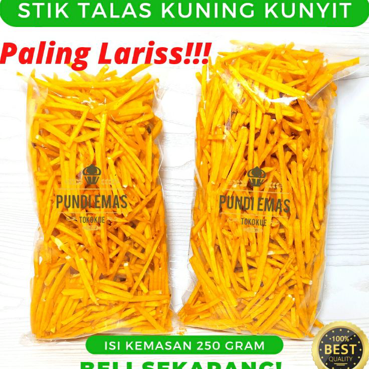 

♠ Stik Talas 250Gr / Keripik Talas Bogor / Camilan Tradisional Cemilan Asin Makanan Ringan Snack Tales