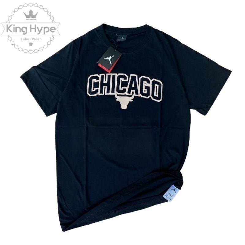 Kaos Tshirt Chicago Bulls Jordan 23 Pria Wanita Mirror 1:1 Original Unisex Premium