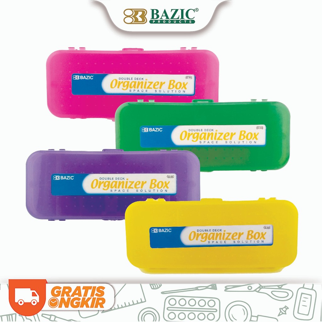 

Bazic Organizer Box - Tempat Pensil / Kotak Serbaguna