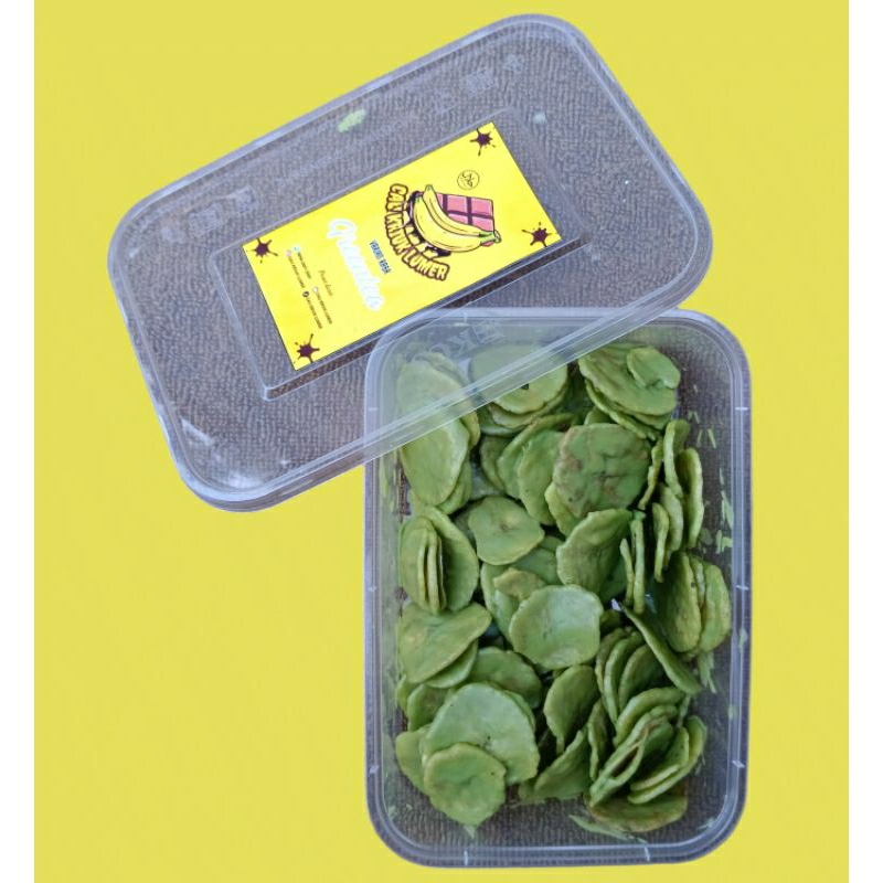 

Keripik pisang Greentea Cau Kriuk Lumer 500ml
