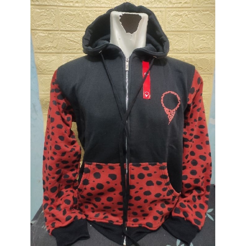 SWEATER HOODIE ZIPPER ORIGINAL BRAND PETER SAYS DENIM SERI R FRECKLES