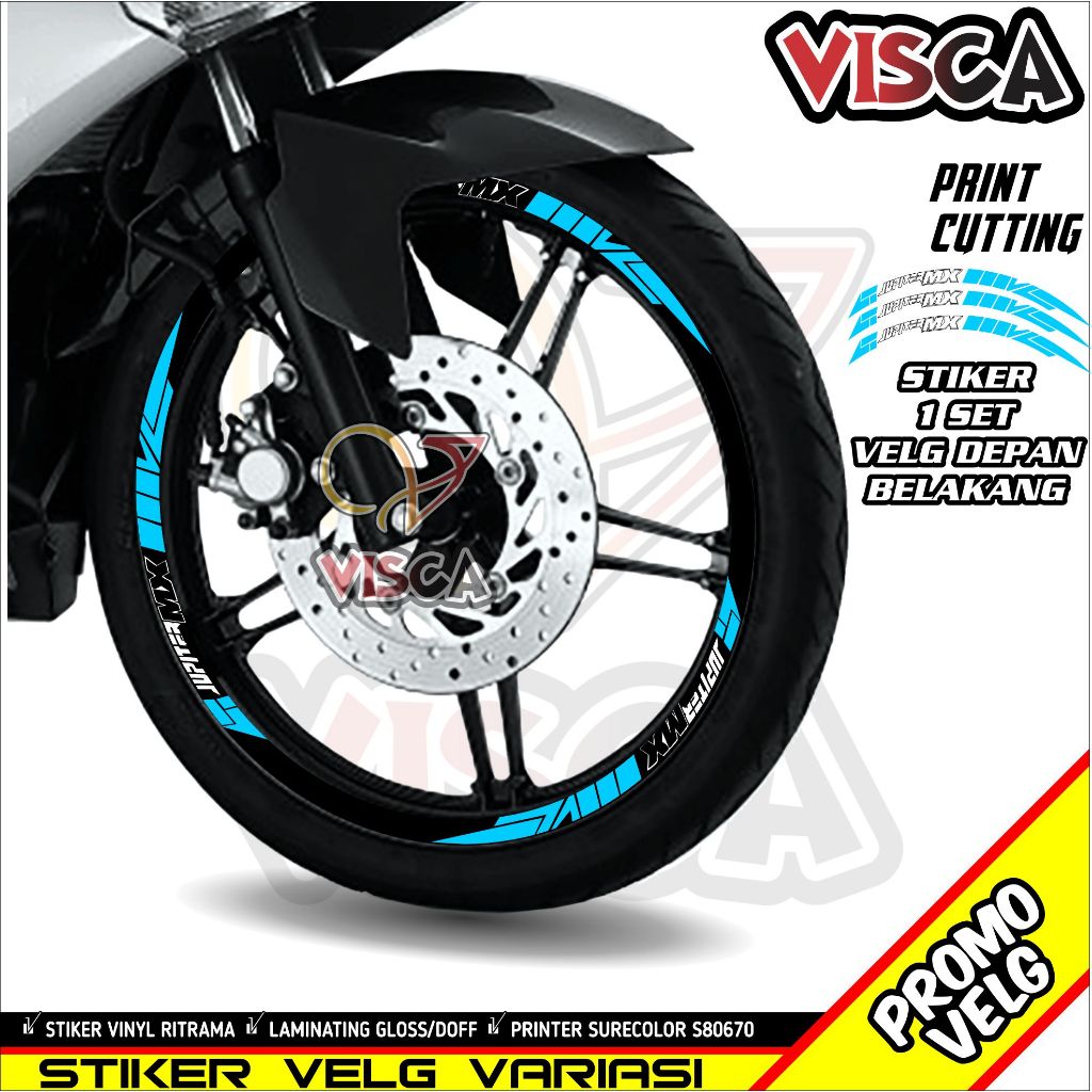 Stiker Velg List Velg Motor Stiker Velg Jupiter MX Variasi Jupiter mx Abstrack