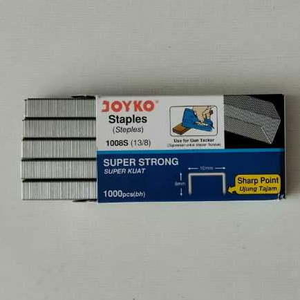 

Isi Staples Joyko 1008S (13/8) untuk Stapler Tembak