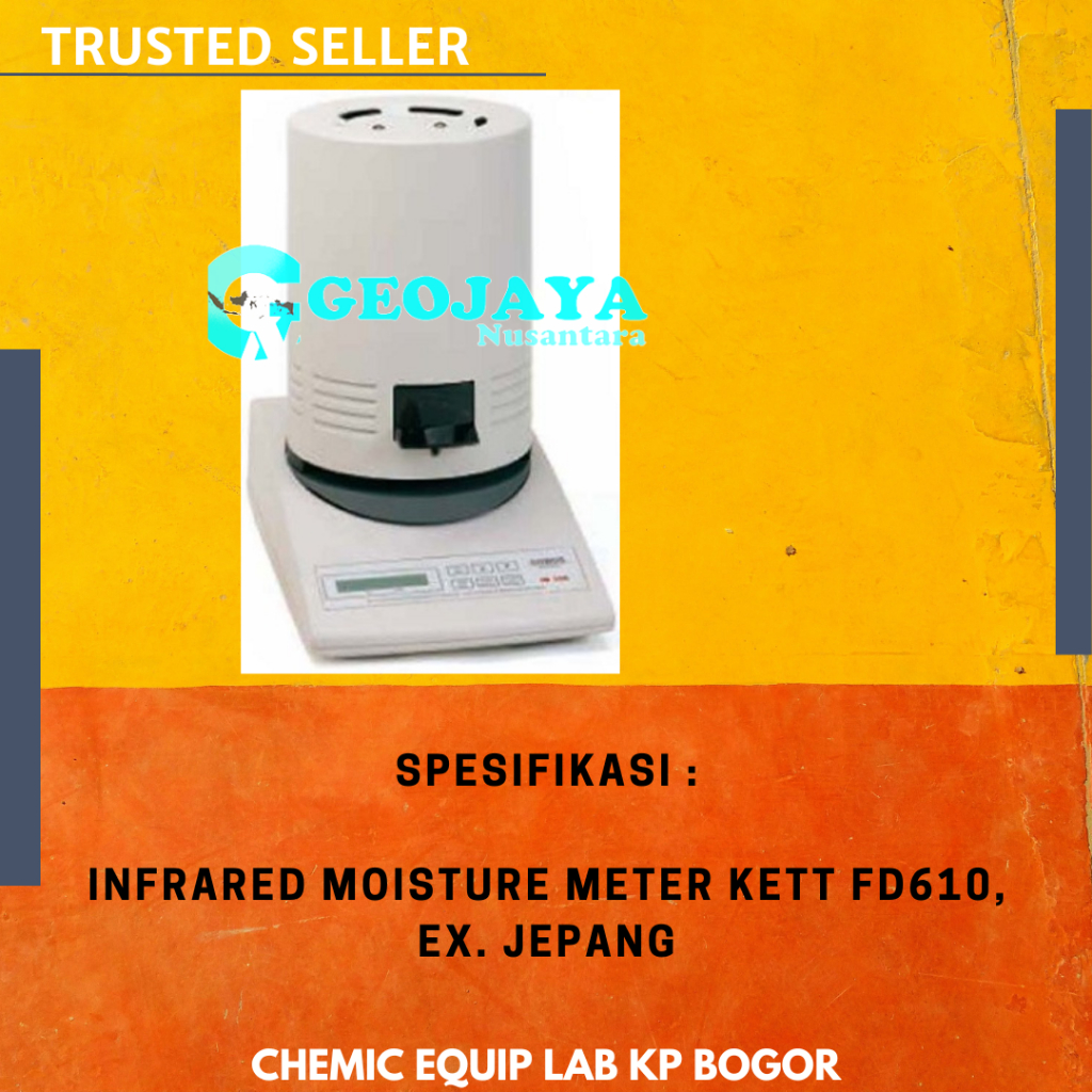 Infrared Moisture Meter Kett FD610, Ex. Jepang