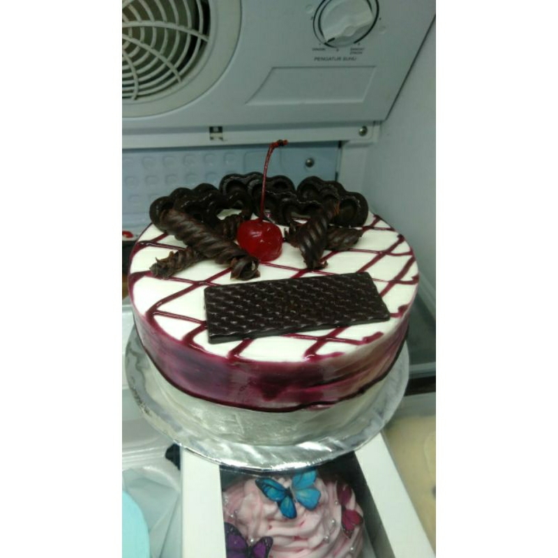 

( Uk 12cm) Korean Cake/Kue tart Cokelat/kue ulang tahun / bento cake / buket snack