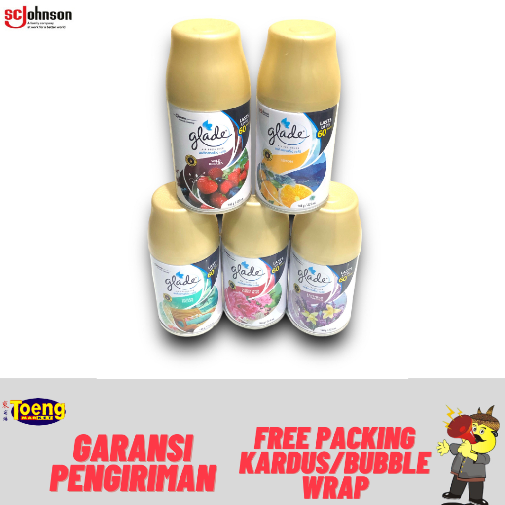 GLADE SPRAY REFILL / PENGHARUM RUANGAN / PARFUM RUANGAN GLADE