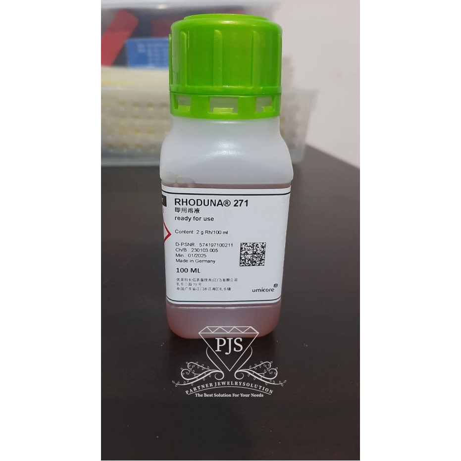 RHODUNA 271 UMICORE/ PEN PLATING RHODIUM WARNA PUTIH 271 ORIGINAL UMICORE