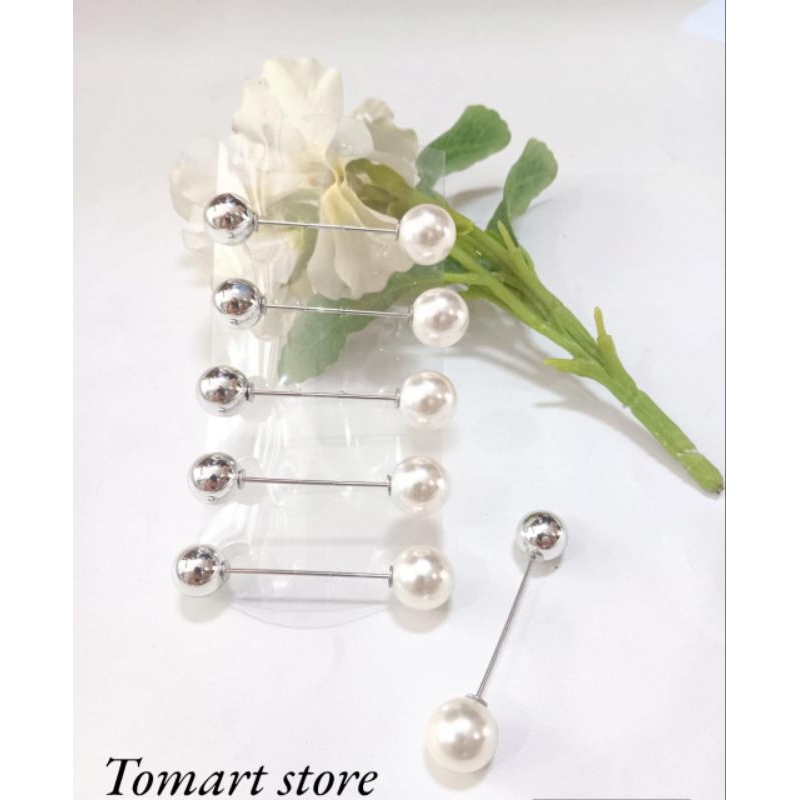 TUSPIN MUTIARAN PREMIUM / PENITI HIJAB / TUSPIN MUTIARA - TUSPIN BROS PENITI JILBAB HIJAB / Peniti k