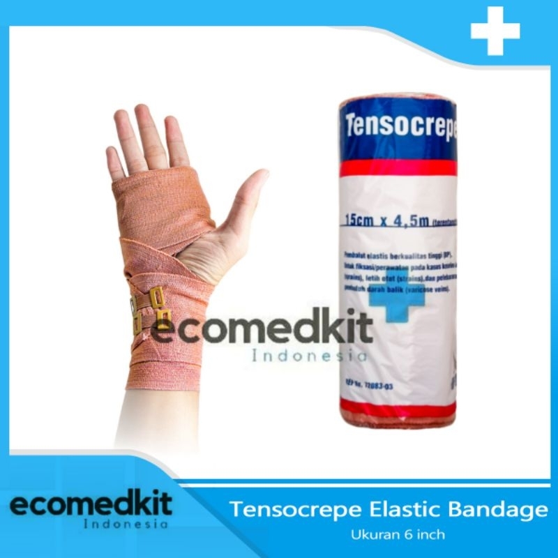 Perban Plester Elastis | Elastic Bandage Tensocrepe