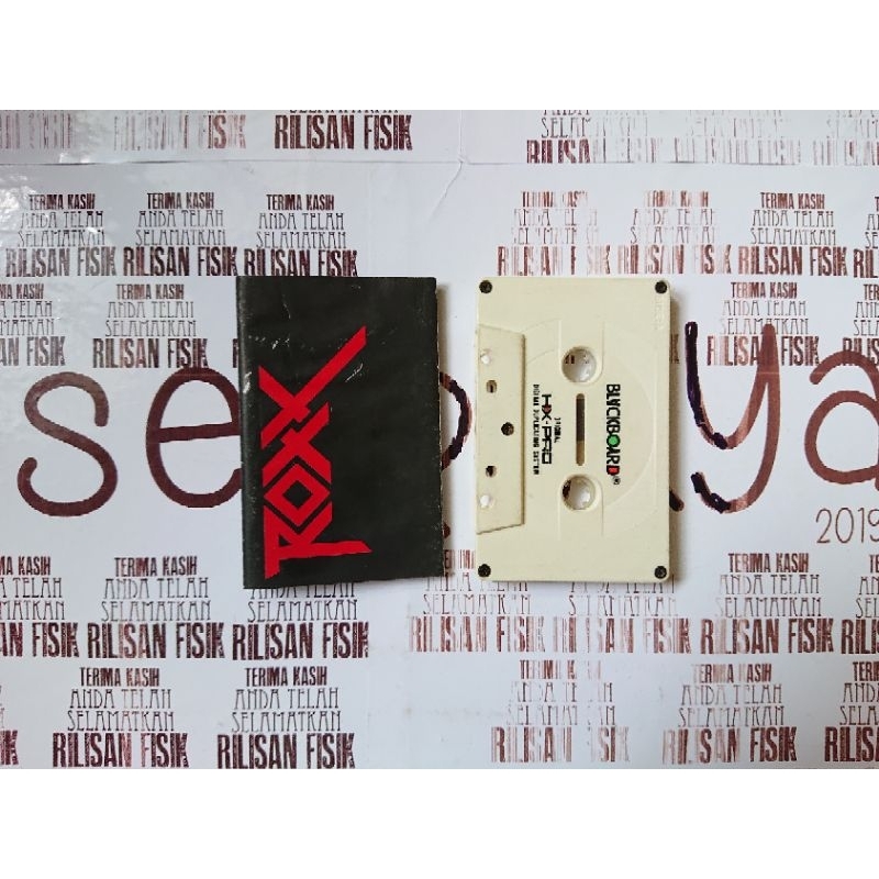 Kaset Pita ROXX Rilisan Blackboard