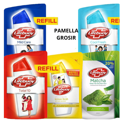 LIFEBUOY SABUN MANDI CAIR 250ML