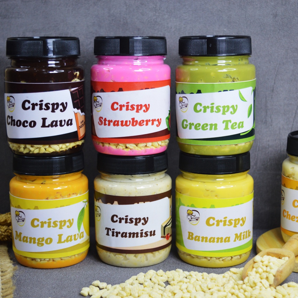 

Coklat Lumer Crispy Jar Premium Cemilan Cokelat Chrunchy By Jenary