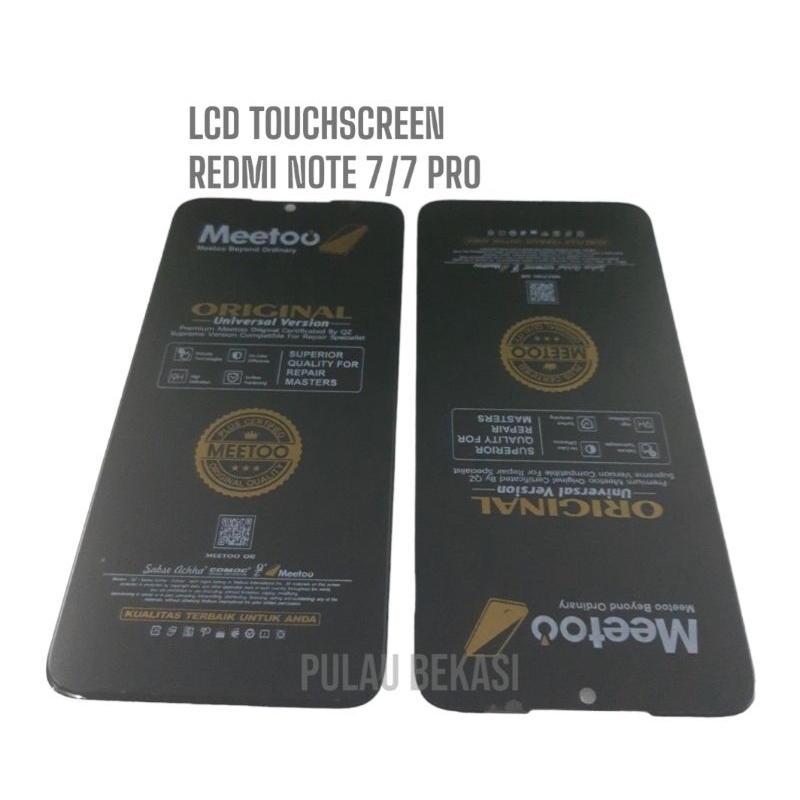 LCD TOUCHSCREEN XIAOMI REDMI NOTE 7 - NOTE 7 PRO - LCD FULLSET XIAOMI NOTE 7 / PRO ORIGINAL OEM