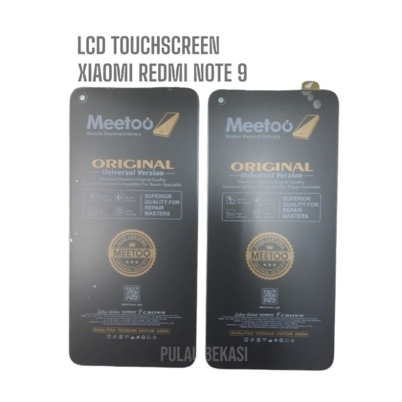 LCD TOUCHSCREEN XIAOMI REDMI NOTE 9 - REDMI 10X 4G - LCD FULLSET REDMI NOTE 9 REDMI 10X ORIGINAL OEM