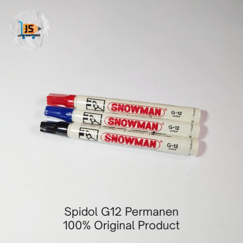 

Spidol Snowman G12 Permanent