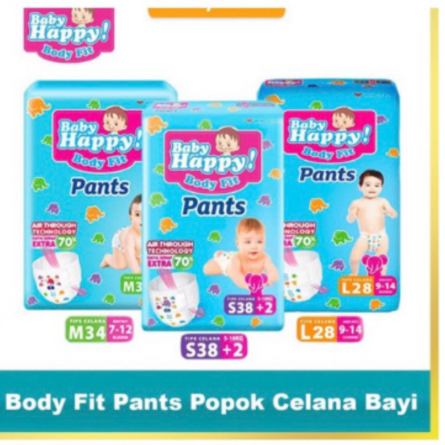 pampers baby happy M34 | L28