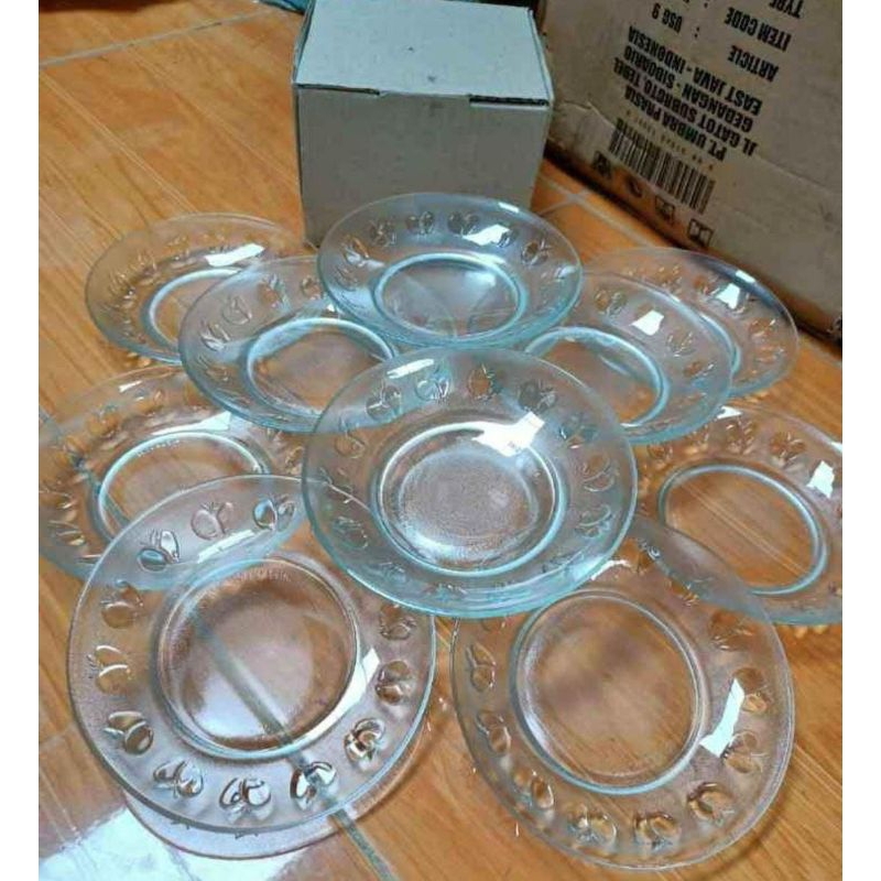 Lepek kaca apel 1 lusin