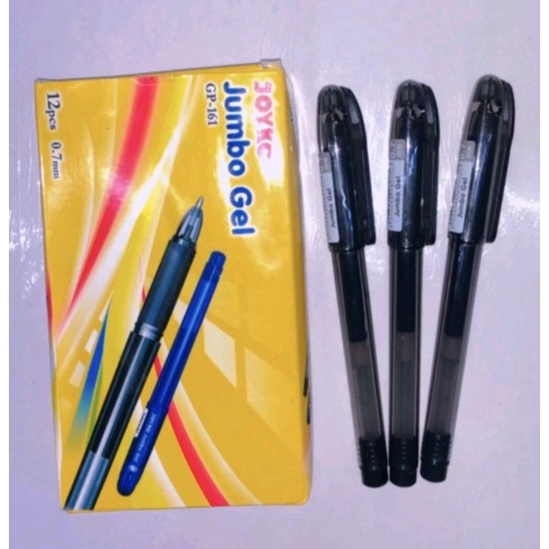 

BULPEN/BULPOINT JOYKO JUMBO GEL GP-161 HITAM ( 12 BIJI )