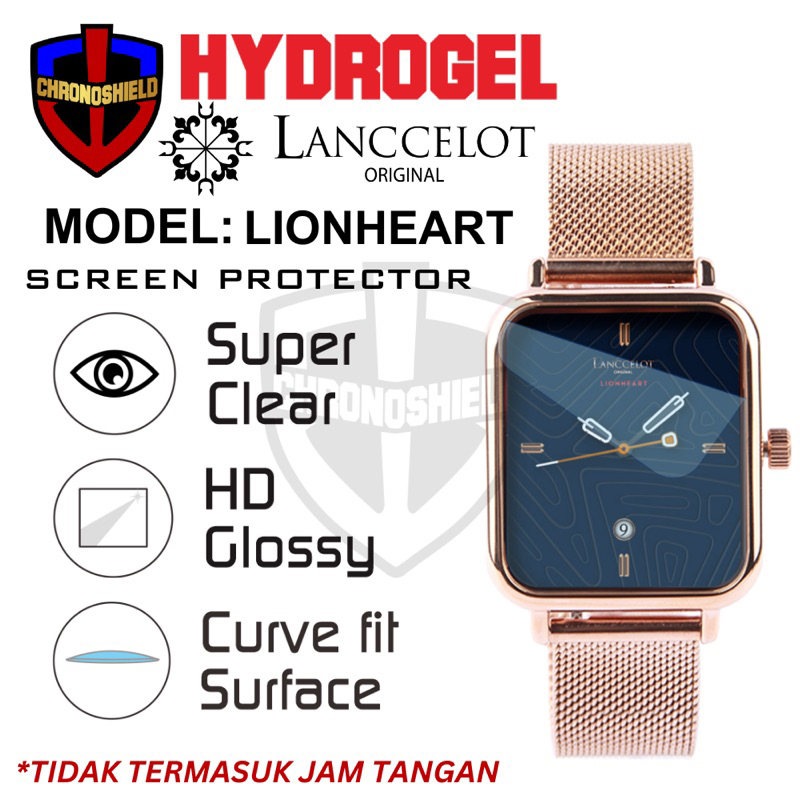 Antigores Jam Tangan Lanccelot LionHeart Hydrogel