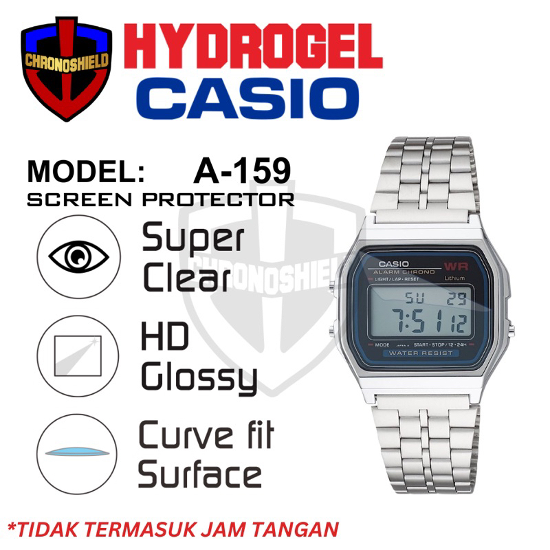 Antigores Jam Tangan Casio A159 A 159 Hydrogel