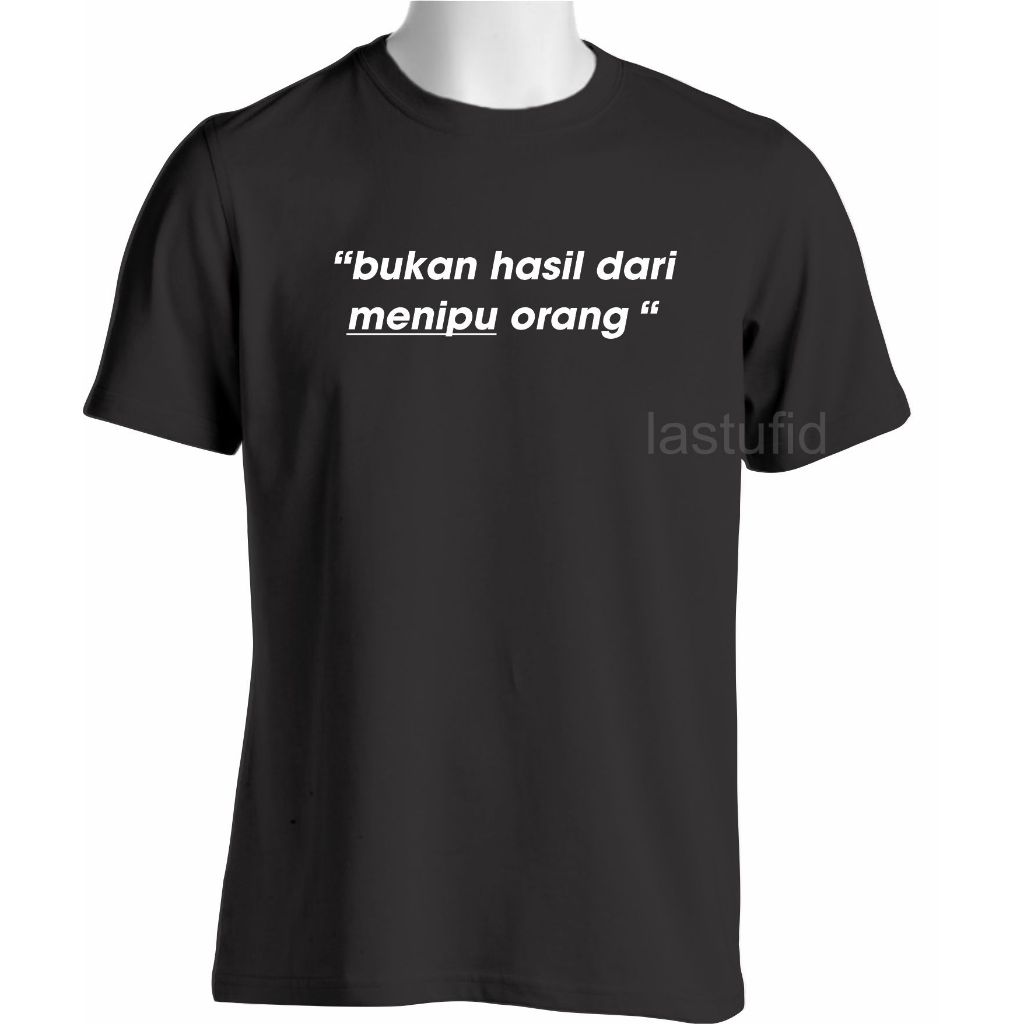 kaos kata kata lucu / kaos kata unik bisa custom