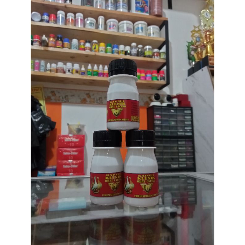 kapsul klenik obat cacing merpati