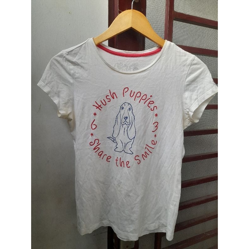 kaos brand hush puppies official tag prelovd