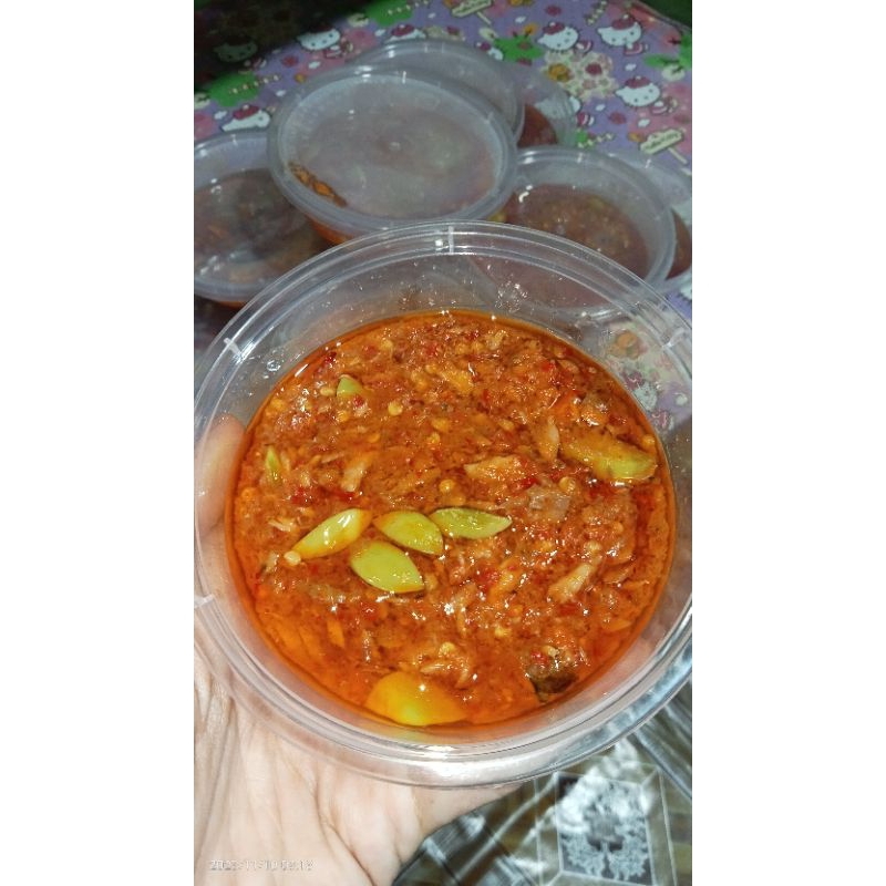 

sambal tongkol pete/sambal mandai