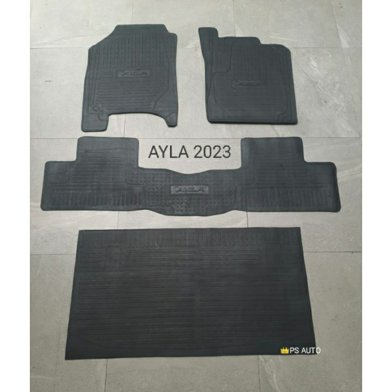 Karpet Karet Agya, Ayla 2023 full / karpet karet all new Agya, Ayla 2023 / karpet karet mobil