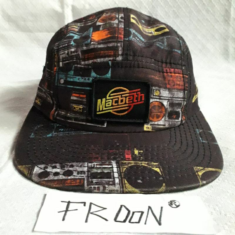 Topi Macbeth Strokes Boombox-5 panel Original second
