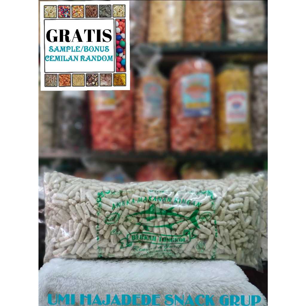 

(GRATIS BONUS) CEMILAN 1KG KERUPUK IKAN TONGKOL