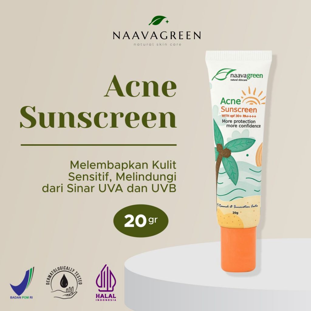 NAAVAGREEN Acne Sunscreen