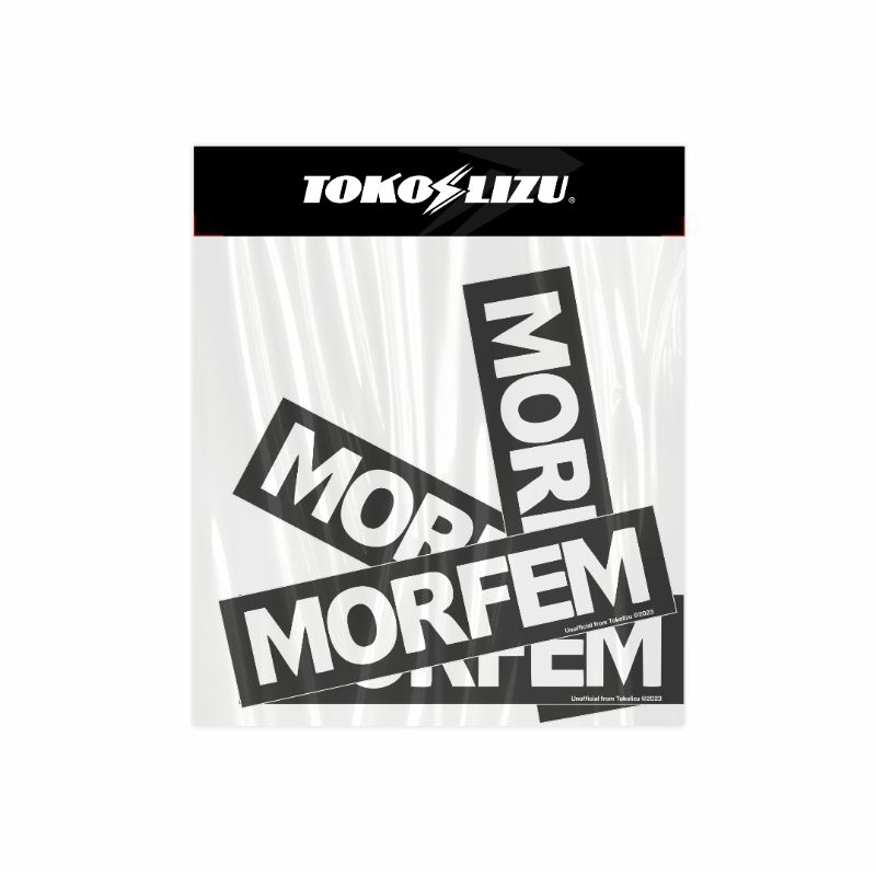 

STICKER PACK BAND MORFEM- STIKER MOTOR STICKER AESTHETIC - STICKER LAPTOP TOKOLIZU