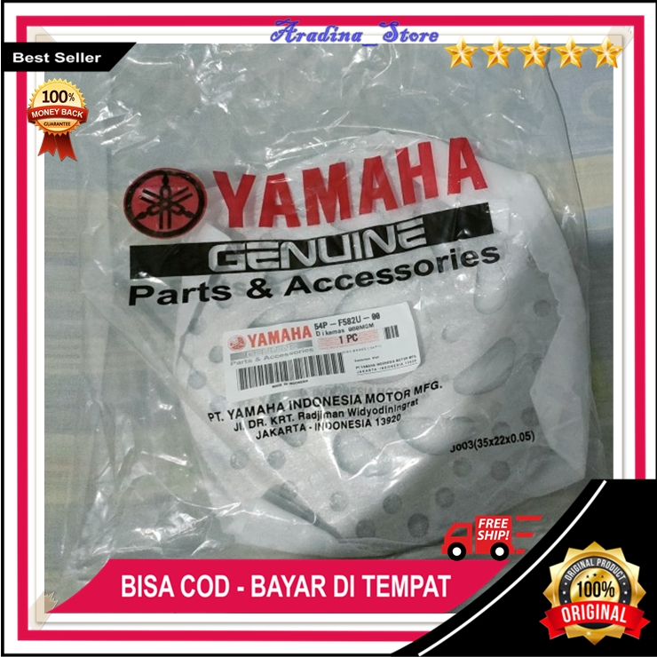 Piringan Cakram Disk Depan 54P Ori 54P Mio J Soul GT Rem Cakram Disc Mio SoulGT 125 Fino Original Ku