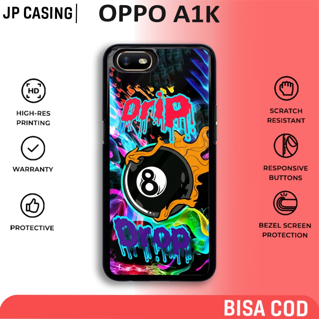 case oppo a1k terbaru motif aesthetic grafiti 10 style desain keren lucu casing cowok cewek hp mewah