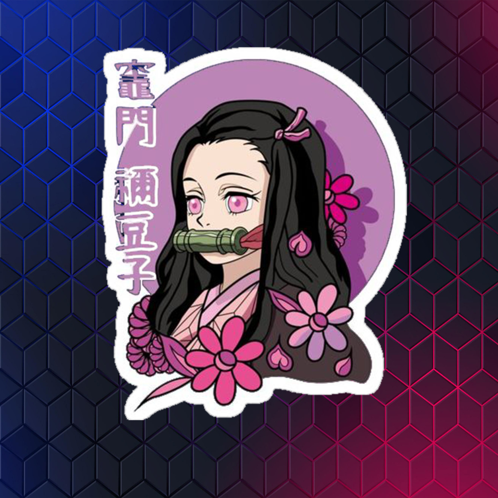 

Stiker Hologram Anime Nezuko Demon slayer ukuran 7 cm