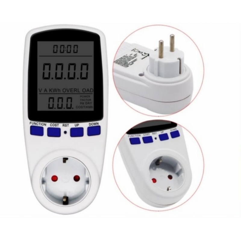 Pengukur Power Watt Listrik Digital (Watt Meter Digital)