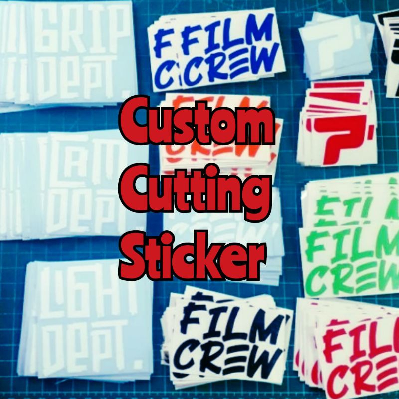 

sticker custom bebas desain